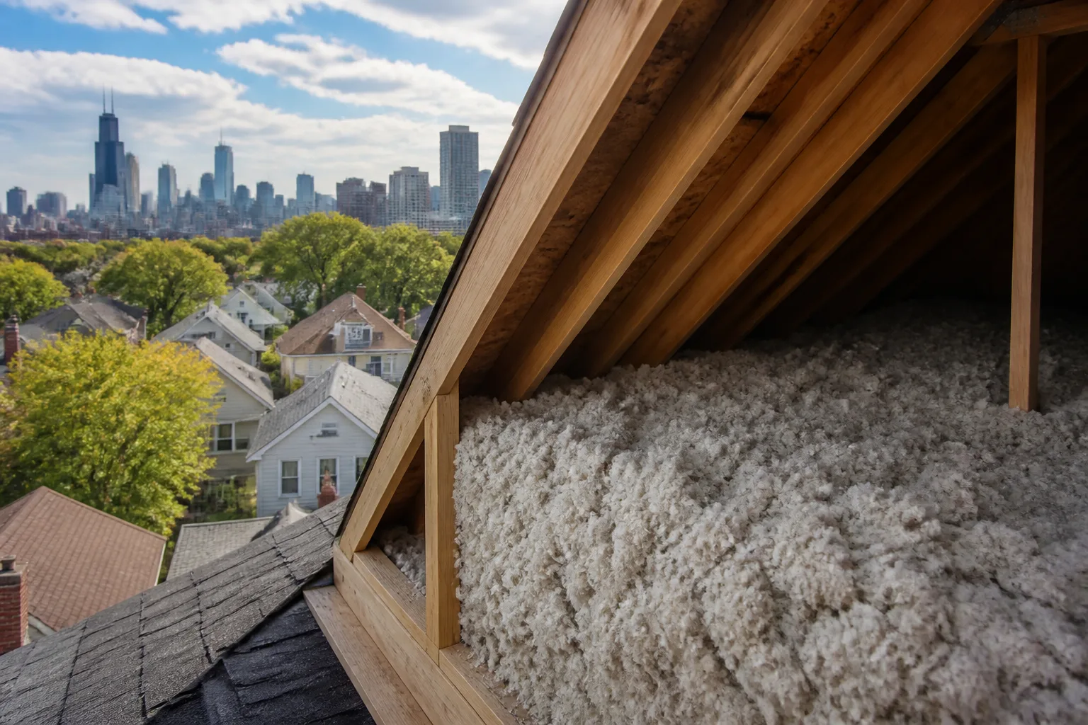 GreenFiber Attic Insulation in Chicago: A Homeowner’s Guide